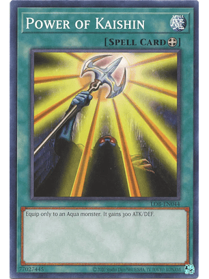 Power of Kaishin - LOB-EN044 - Common Unlimited (25th Reprint)