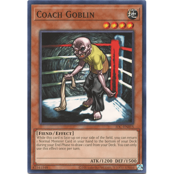 Coach Goblin - IOC-EN015 - Common Unlimited (25th Reprint)