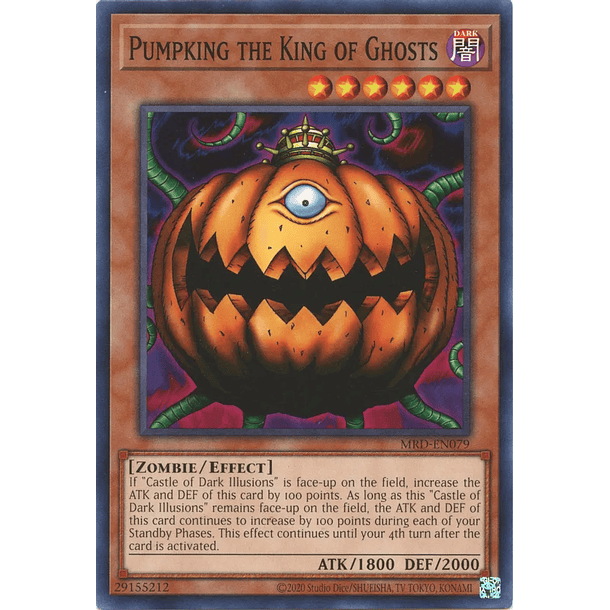 Pumpking the King of Ghosts - MRD-EN079 - Common Unlimited (25th Reprint)