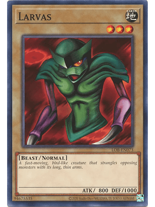 Larvas - LOB-EN073 - Common Unlimited (25th Reprint)