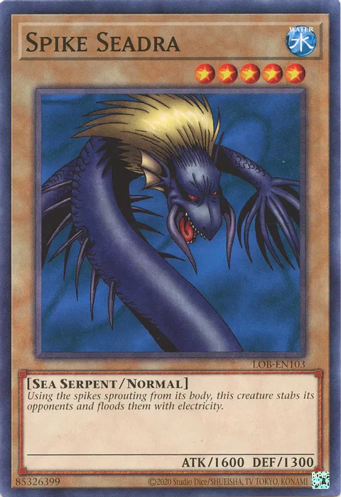 Spike Seadra - LOB-EN103 - Common Unlimited (25th Reprint)