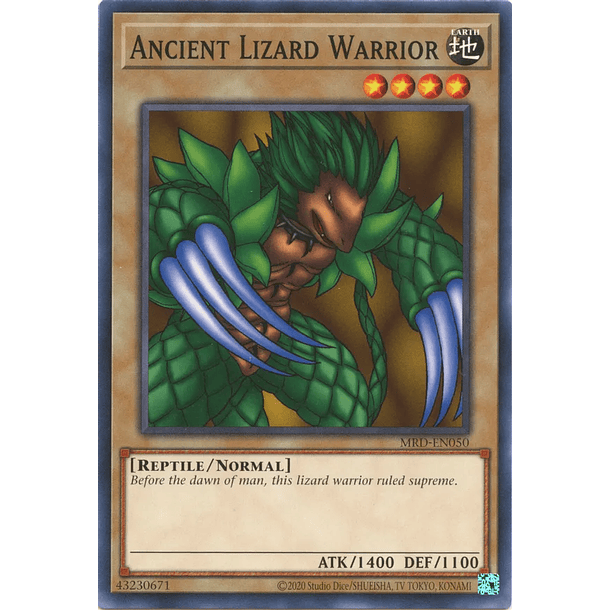 Ancient Lizard Warrior - MRD-EN050 - Common Unlimited (25th Reprint)