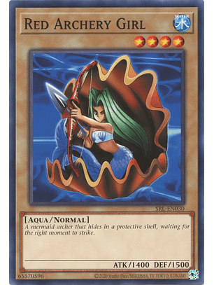 Red Archery Girl - SRL-EN030 - Common Unlimited (25th Reprint)