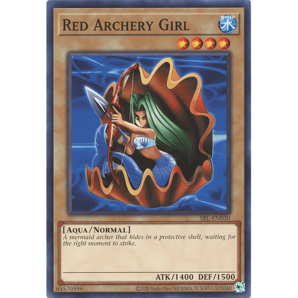 Red Archery Girl - SRL-EN030 - Common Unlimited (25th Reprint)