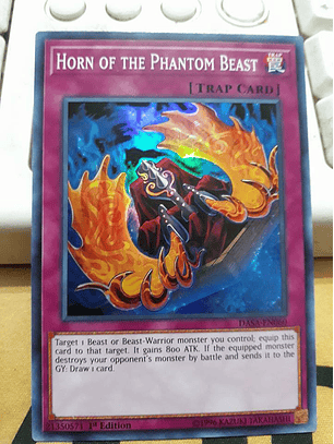 Horn of the Phantom Beast - DASA-EN060 - Super Rare