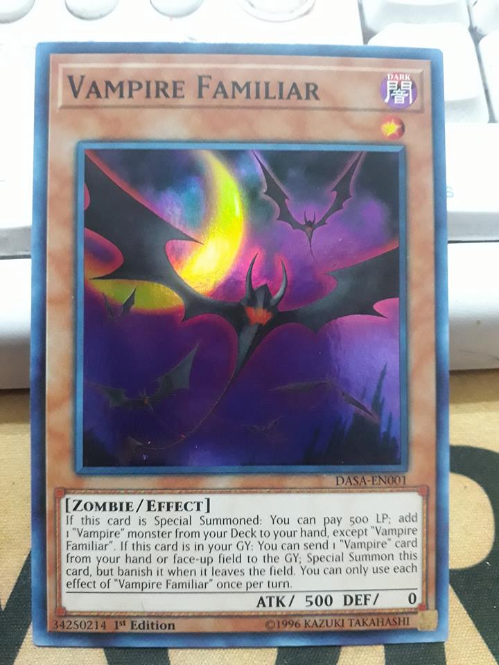 Vampire Familiar - DASA-EN001 - Super Rare  1