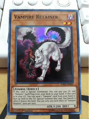 Vampire Retainer - DASA-EN002 - Super Rare