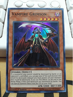 Vampire Grimson - DASA-EN004 - Super Rare