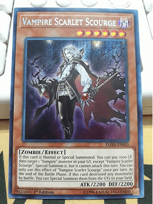 Vampire Scarlet Scourge - DASA-EN005 - Secret Rare