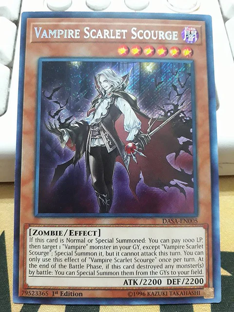 Vampire Scarlet Scourge - DASA-EN005 - Secret Rare