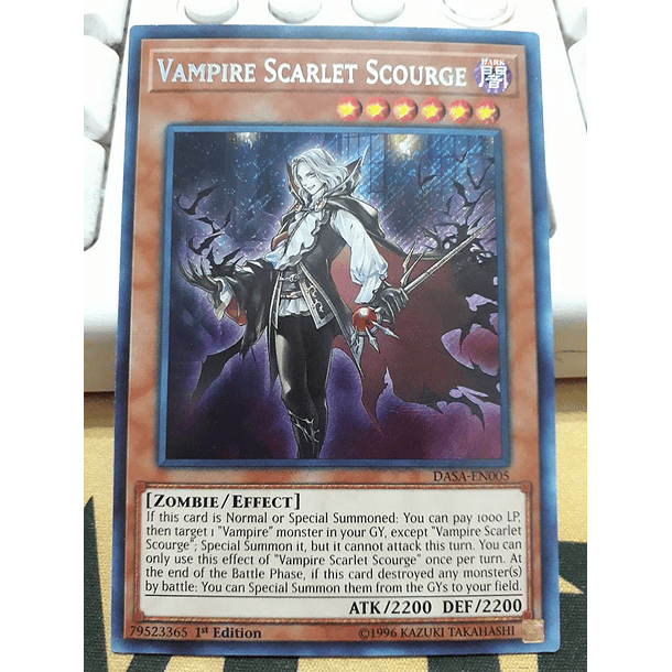 Vampire Scarlet Scourge - DASA-EN005 - Secret Rare