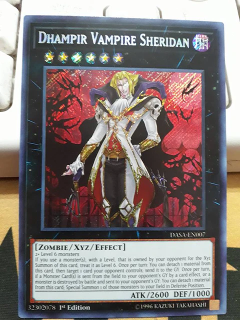 Dhampir Vampire Sheridan - DASA-EN007 - Secret Rare