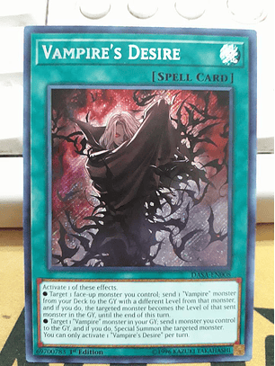 Vampire's Desire - DASA-EN008 - Secret Rare 