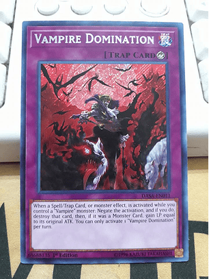 Vampire Domination - DASA-EN011 - Secret Rare