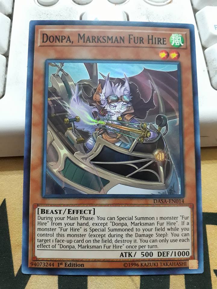 Donpa, Marksman Fur Hire - DASA-EN014 - Super Rare 1
