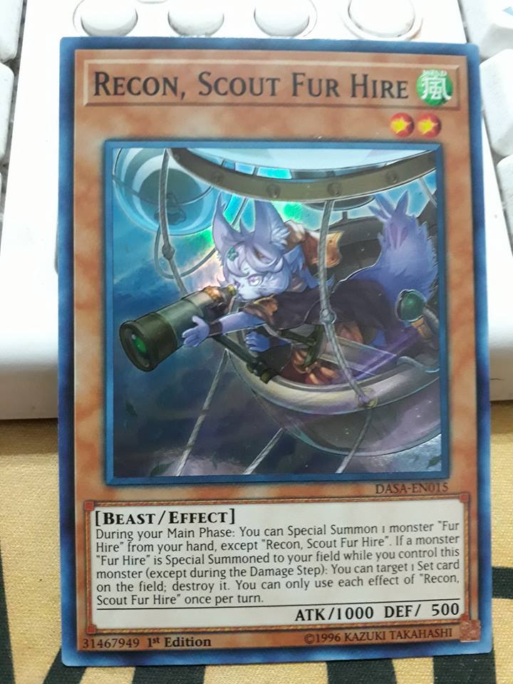 Recon, Scout Fur Hire - DASA-EN015 - Super Rare 1