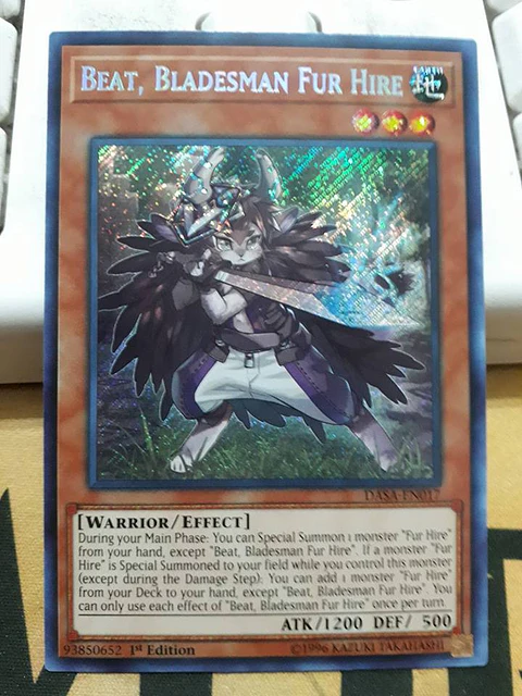 Beat, Bladesman Fur Hire - DASA-EN017 - Secret Rare