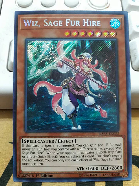 Wiz, Sage Fur Hire - DASA-EN022 - Secret Rare