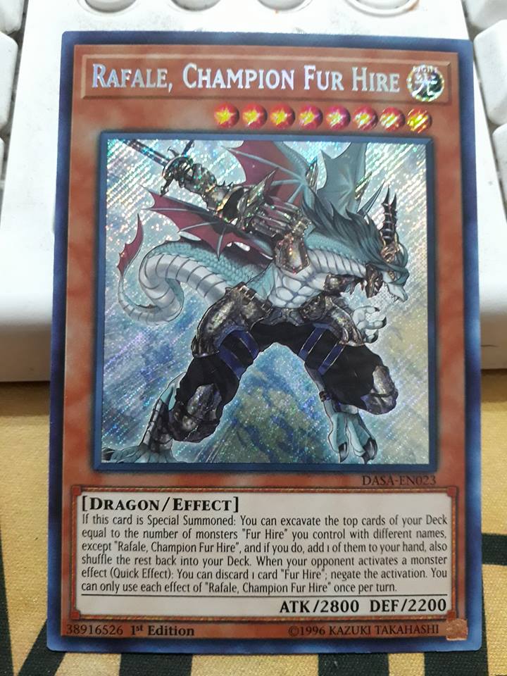 Rafale, Champion Fur Hire - DASA-EN023 - Secret Rare 1