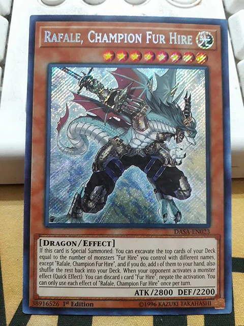 Rafale, Champion Fur Hire - DASA-EN023 - Secret Rare