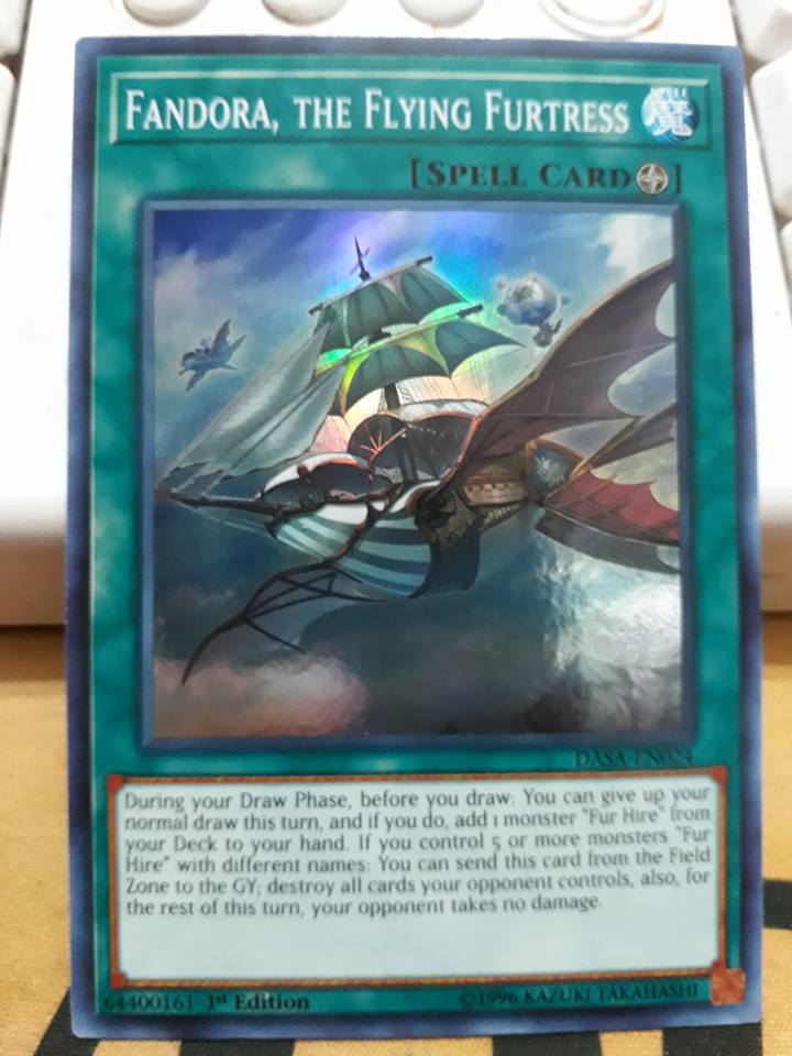 Fandora, the Flying Furtress - DASA-EN024 - Super Rare 1