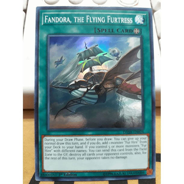 Fandora, the Flying Furtress - DASA-EN024 - Super Rare