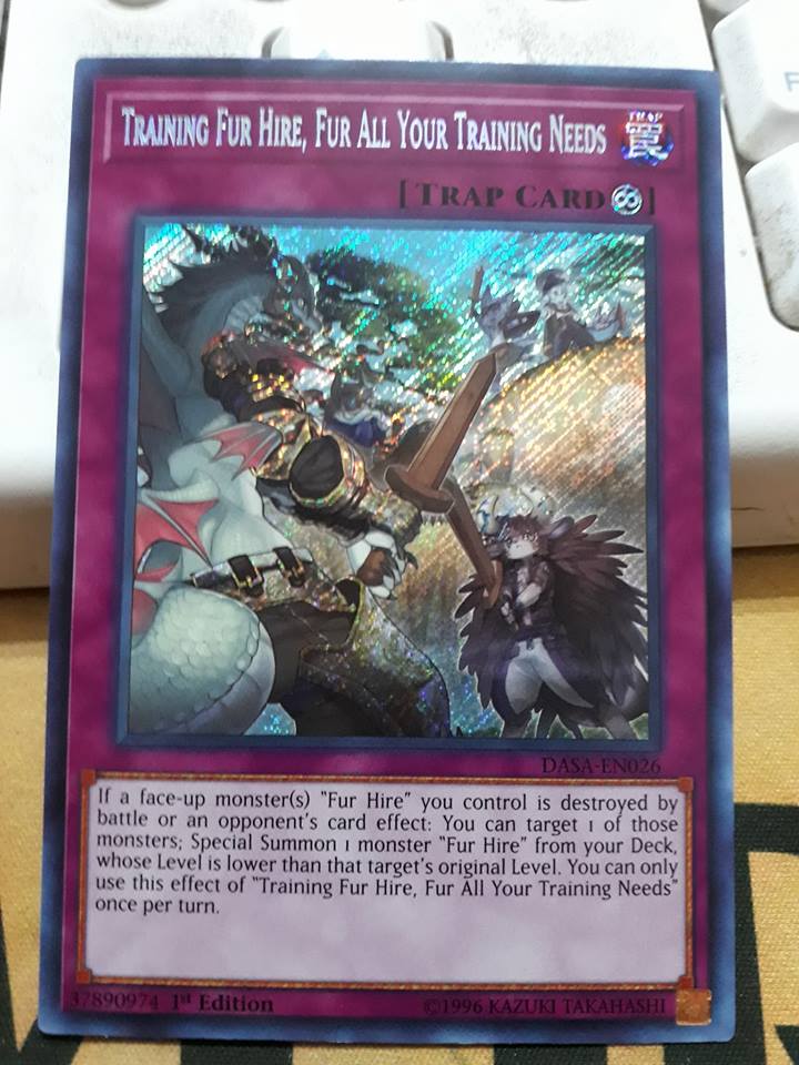 Training Fur Hire, Fur All Your Training Needs - DASA-EN026 - Secret Rare 1