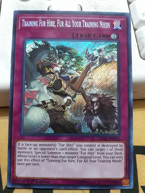 Training Fur Hire, Fur All Your Training Needs - DASA-EN026 - Secret Rare