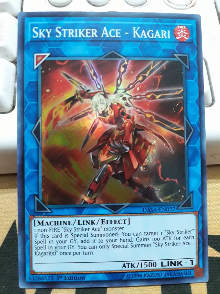 Sky Striker Ace - Kagari - DASA-EN027 - Super Rare  1