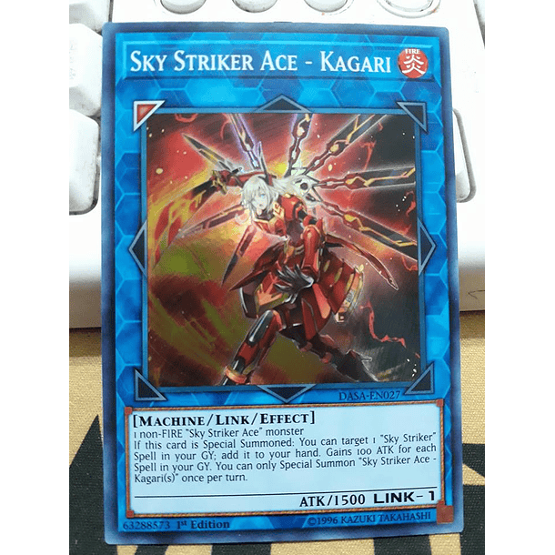 Sky Striker Ace - Kagari - DASA-EN027 - Super Rare 