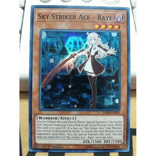 Sky Striker Ace - Raye - DASA-EN029 - Super Rare