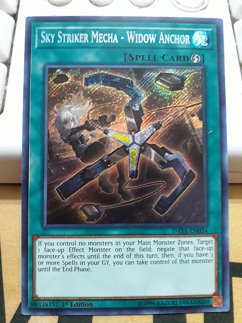 Sky Striker Mecha - Widow Anchor - DASA-EN034 - Secret Rare 