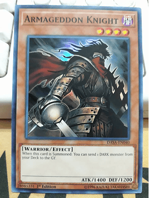 Armageddon Knight - DASA-EN040 - Super Rare 