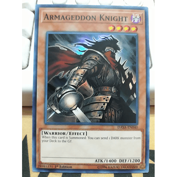 Armageddon Knight - DASA-EN040 - Super Rare 