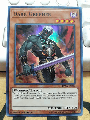 Dark Grepher - DASA-EN042 - Super Rare 