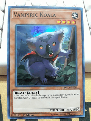 Vampiric Koala - DASA-EN048 - Super Rare
