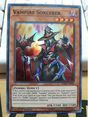 Vampire Sorcerer - DASA-EN049 - Super Rare
