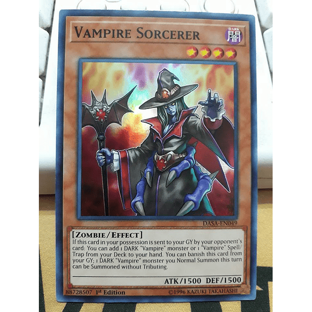 Vampire Sorcerer - DASA-EN049 - Super Rare