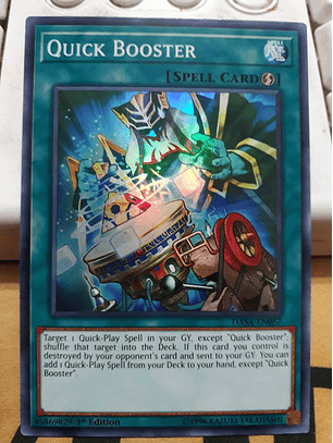 Quick Booster - DASA-EN057 - Super Rare