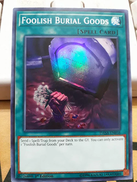 Foolish Burial Goods - DASA-EN058 - Super Rare