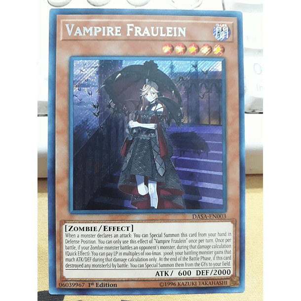 Vampire Fraulein - DASA-EN003 - Secret Rare