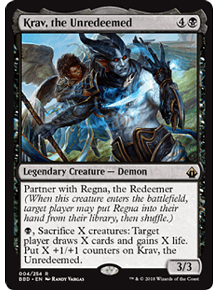 Krav, the Unredeemed - BBD - R