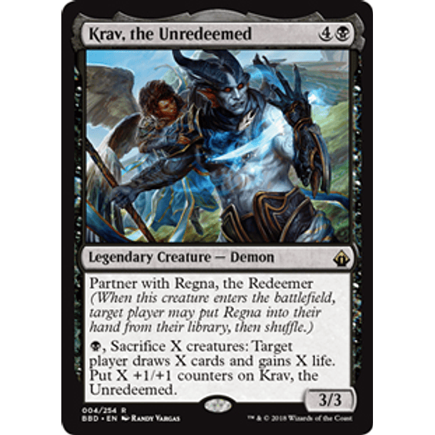 Krav, the Unredeemed - BBD - R