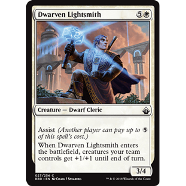 Dwarven Lightsmith - BBD - C
