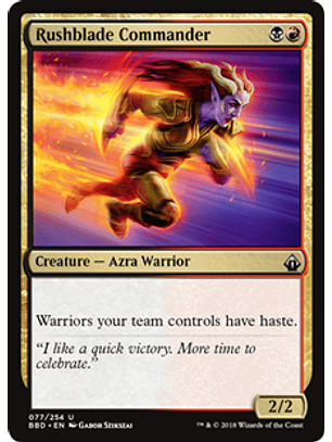 Rushblade Commander - BBD - U