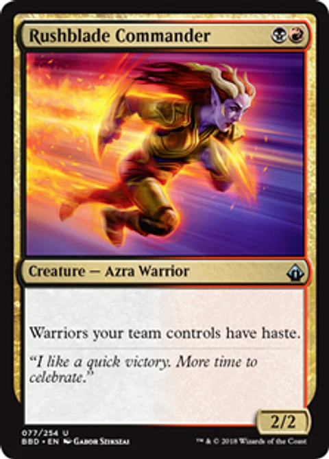 Rushblade Commander - BBD - U