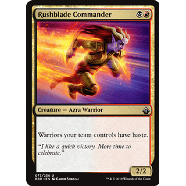 Rushblade Commander - BBD - U