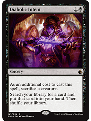 Diabolic Intent - BBD - R