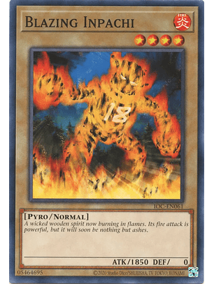 Blazing Inpachi - IOC-EN061 - Common Unlimited (25th Reprint)