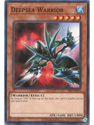 Deepsea Warrior - PSV-EN079 - Common Unlimited (25th Reprint)